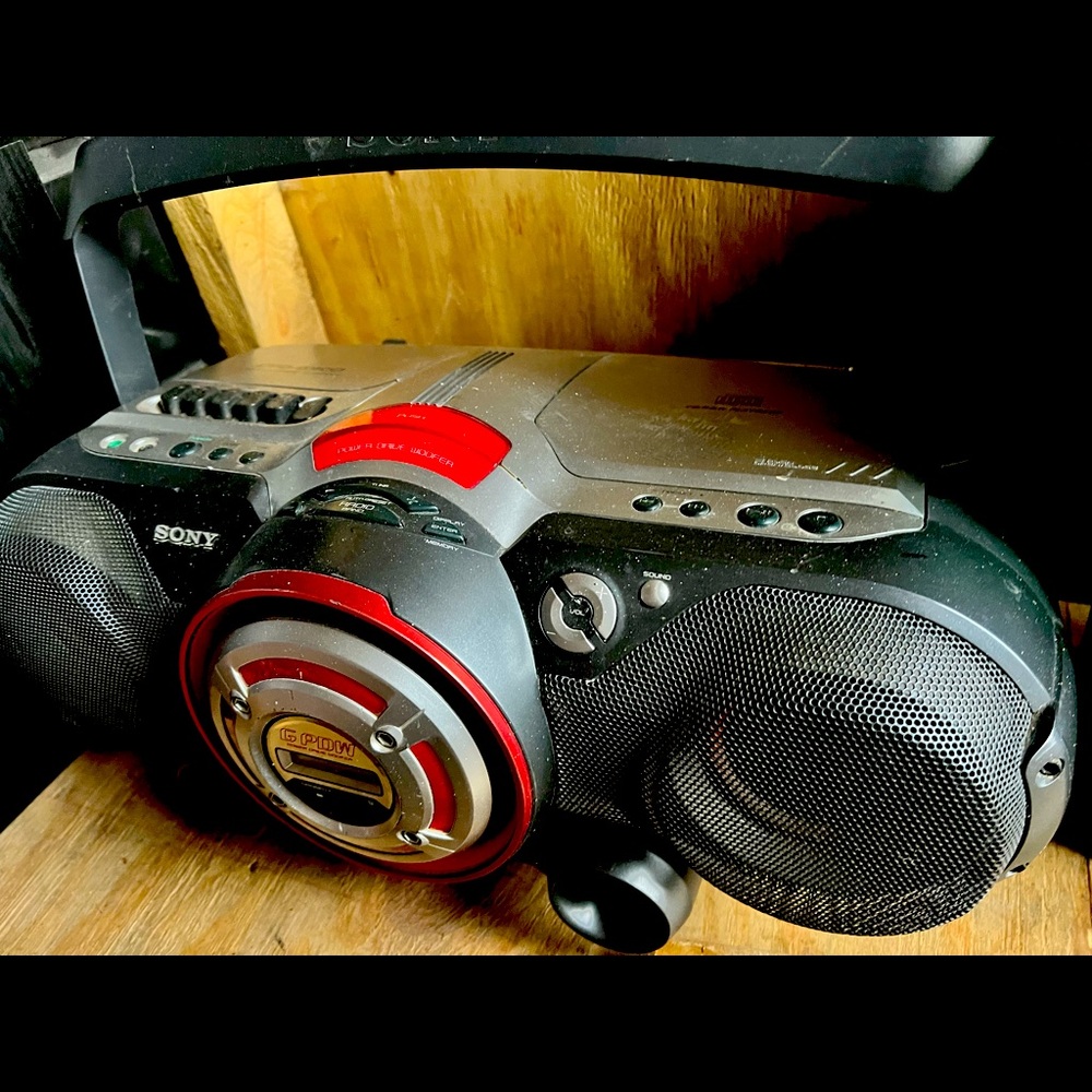 Sony Boombox Cd and tape player